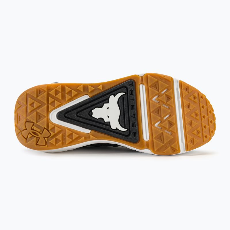 férfi edzőcipő Under Armour Project Rock 6 black/white/black 5