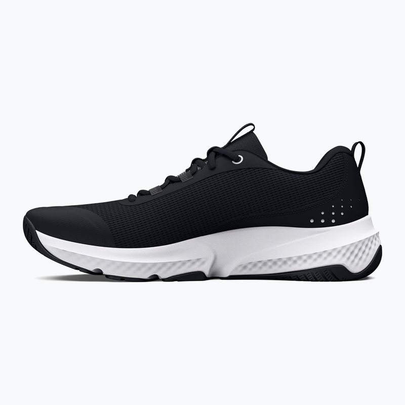 Under Armour Dynamic Select férfi edzőcipő fekete/fehér/fekete 9