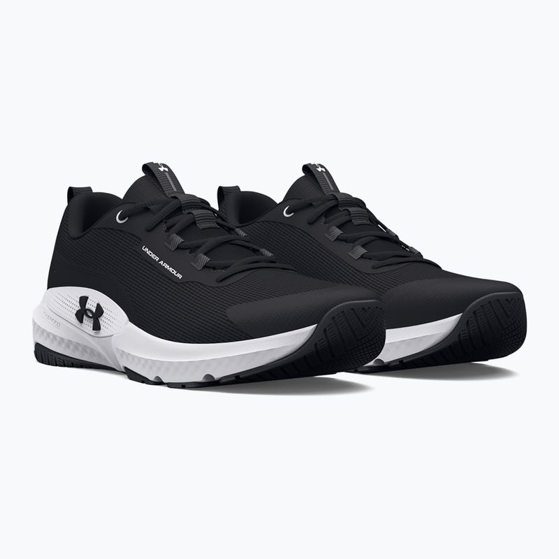 Under Armour Dynamic Select férfi edzőcipő fekete/fehér/fekete 10