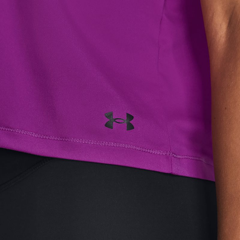 Under Armour Motion SS női póló mystic magenta/fekete 4