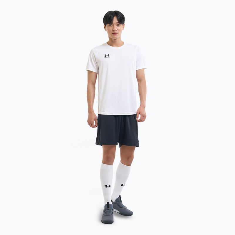 Under Armour Challenger férfi futball rövidnadrág fekete / fehér 2