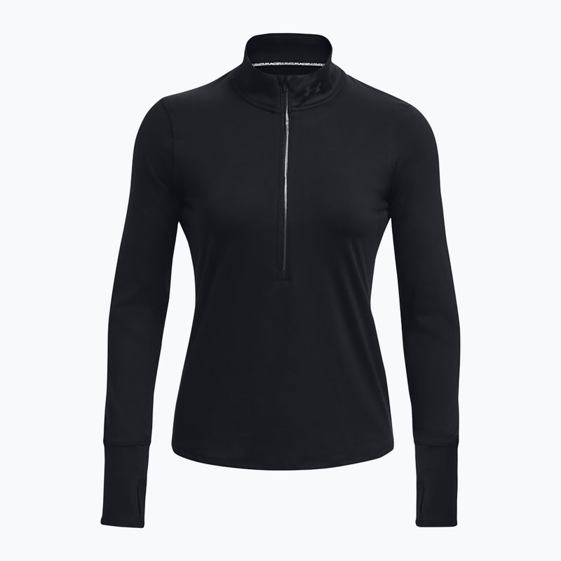 Under Armour Launch Pro Half Zip fekete/fényvisszaverő női futó hosszú ujjú ruházat 8