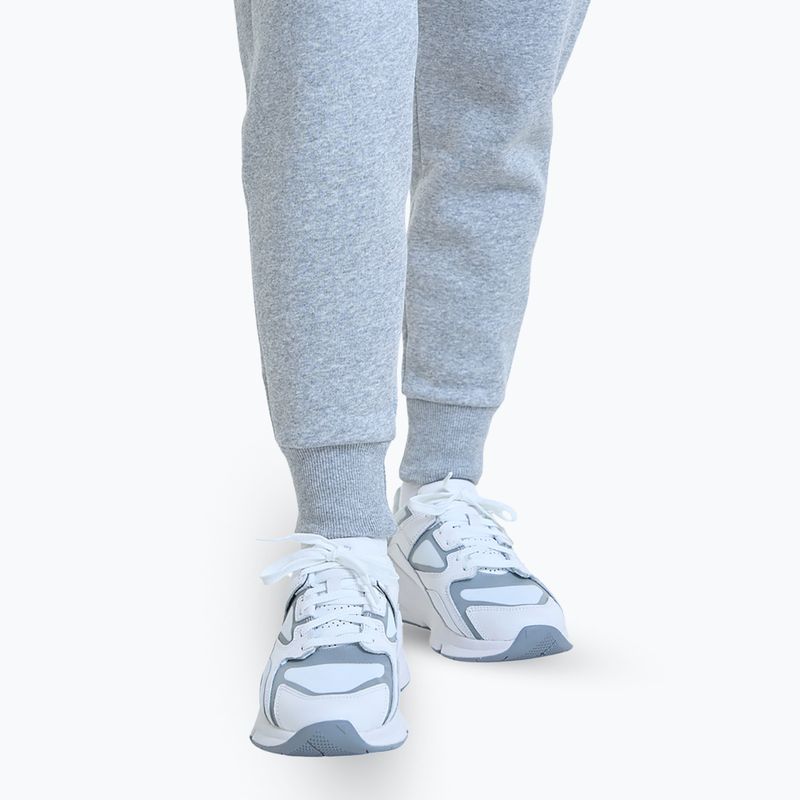 Under Armour női Rival Fleece Joggers mod szürke világos szürke/fehér nadrág 5