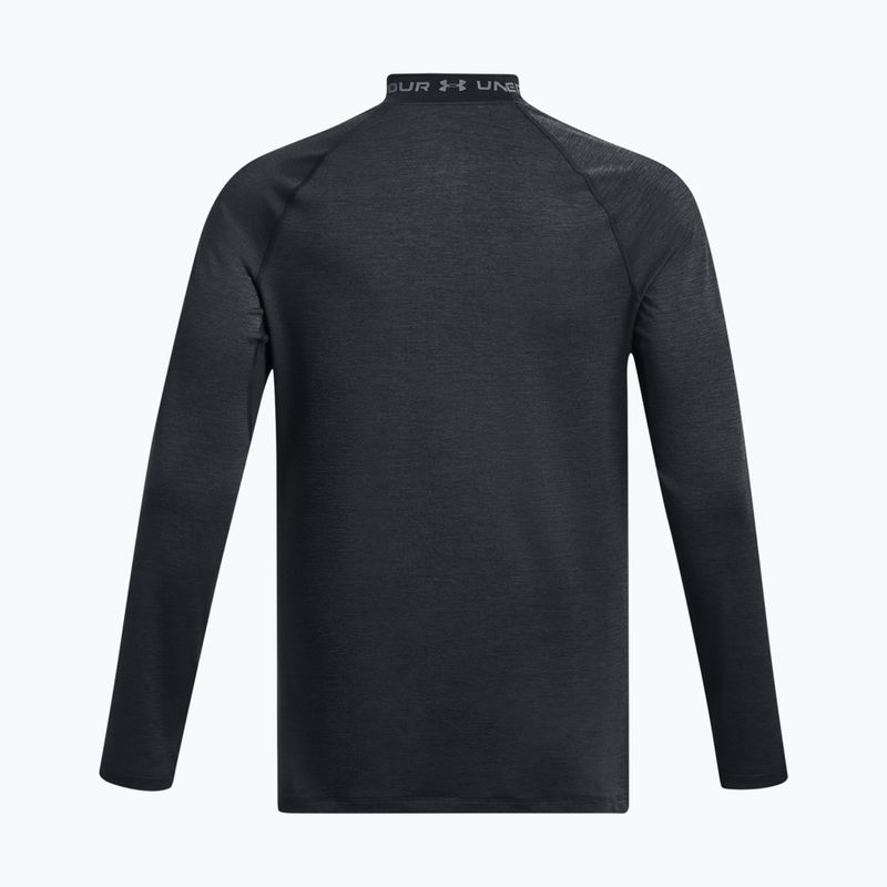 Under Armour ColdGear Twist Mock fekete/fekete/szürke férfi póló 4