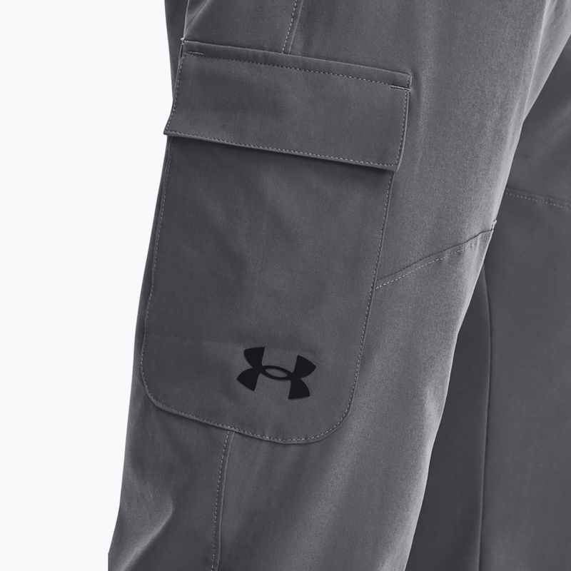 férfi nadrág Under Armour Stretch Woven Cargo pitch gray/black 4