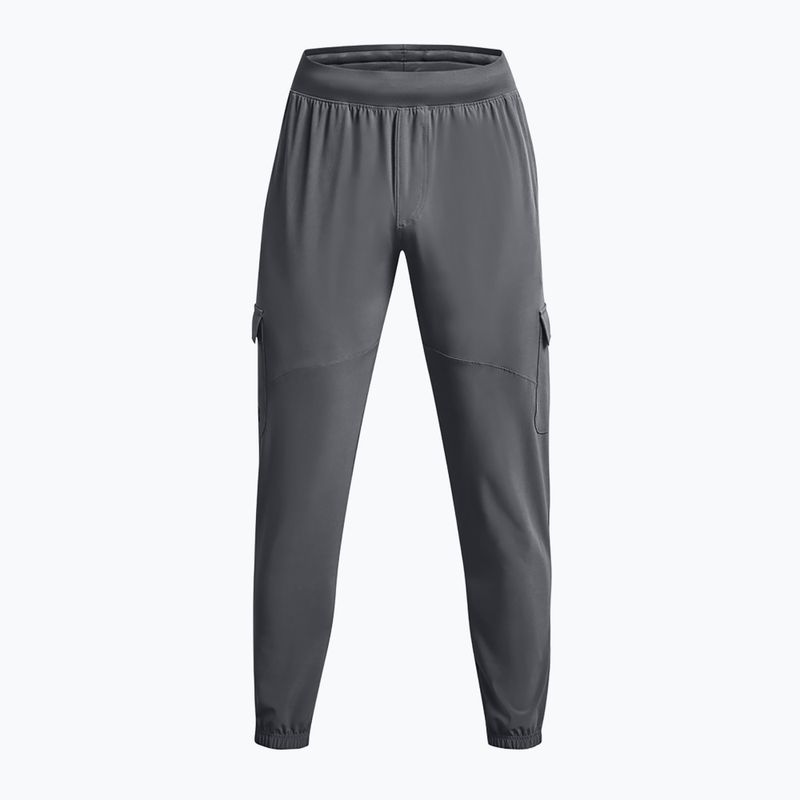 férfi nadrág Under Armour Stretch Woven Cargo pitch gray/black 5
