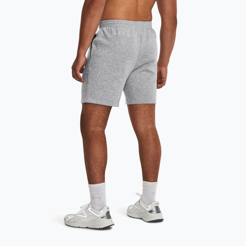 Under Armour Unstoppable Fleece férfi edzőshort mod gray/black 3