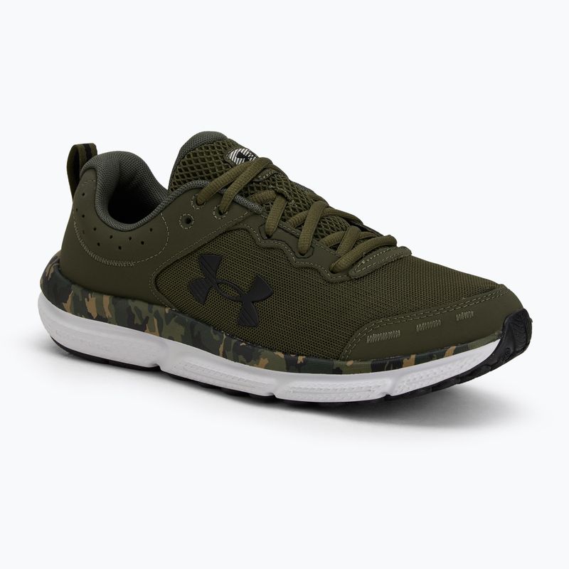 Under Armour Charged Assert 10 Camo marine férfi futócipő zöld/tengeri zöld/fekete színűből