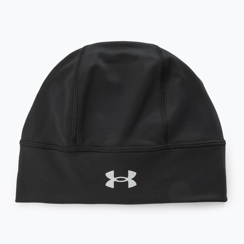 Férfi Under Armour Storm Launch Beanie fekete/fényvisszaverő futósapka 2