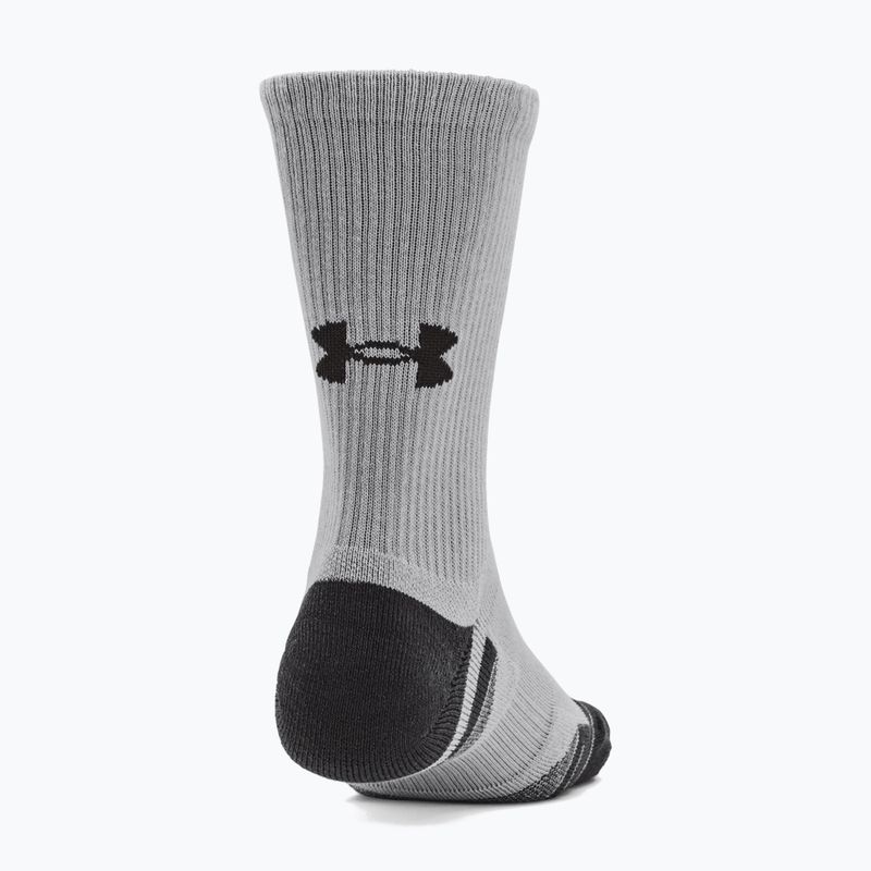 Under Armour Performance Tech 3pk Crew mod szürke/fehér/repülőszürke zokni 13