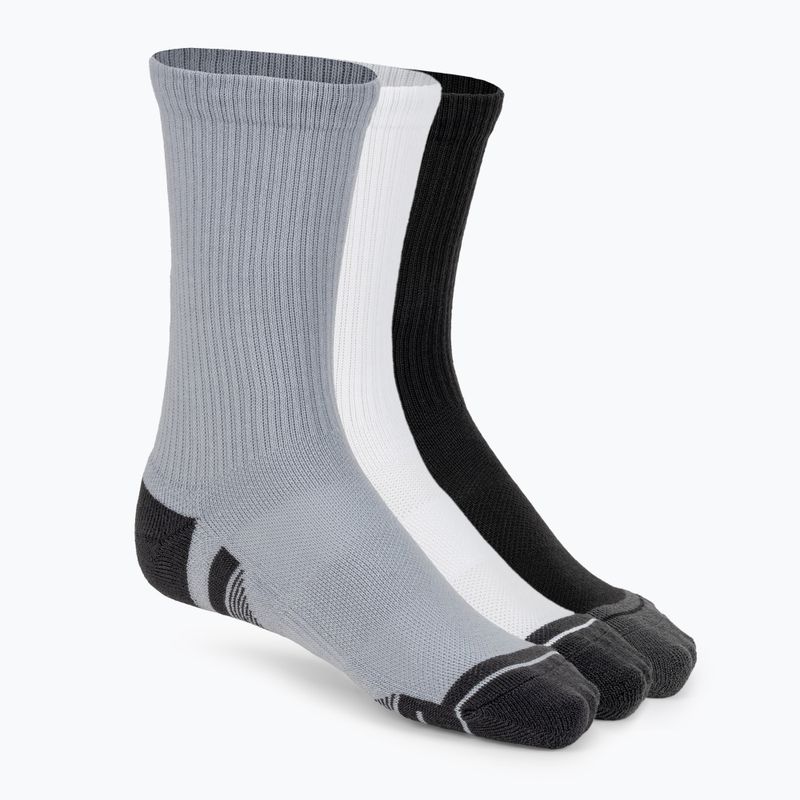 Under Armour Performance Tech 3pk Crew mod szürke/fehér/repülőszürke zokni