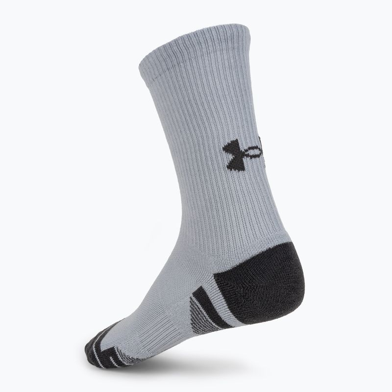 Under Armour Performance Tech 3pk Crew mod szürke/fehér/repülőszürke zokni 3