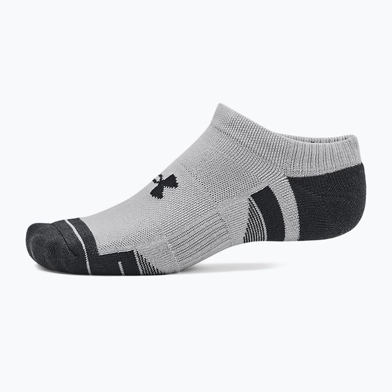 Under Armour Performance Tech 3pk NS mod szürke/fehér/sugárszürke zokni 3