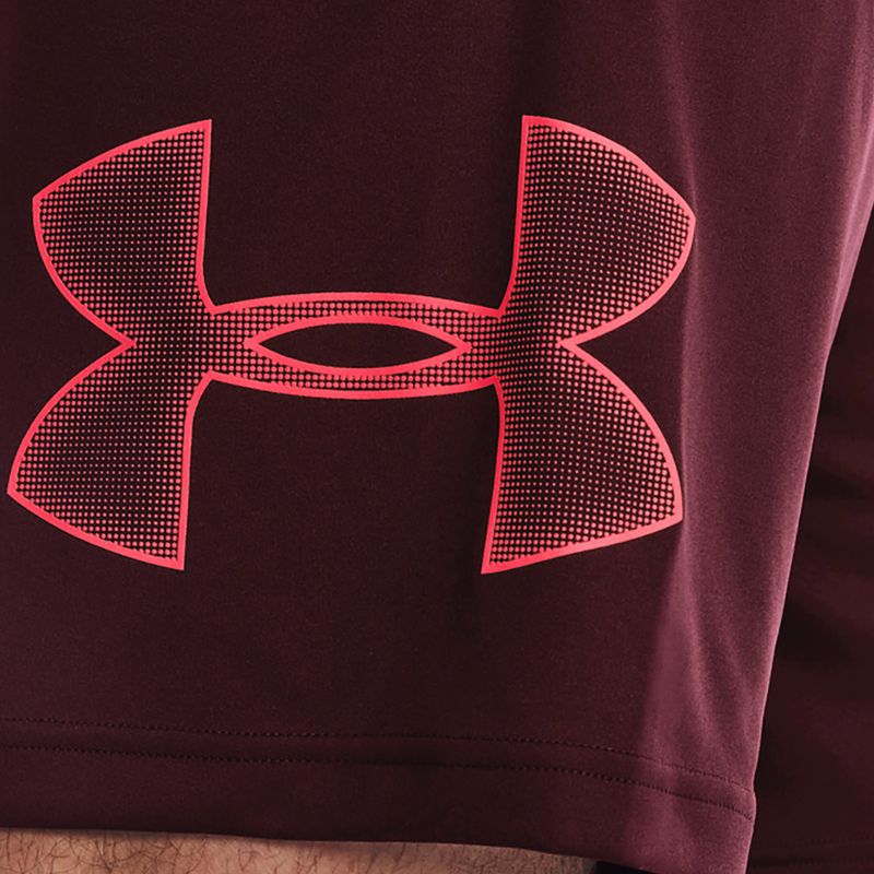 Under Armour Tech Graphic férfi edzőnadrág sötét bordó/béta 4