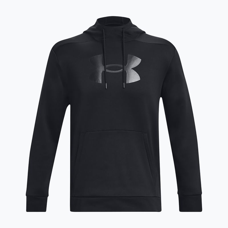 Férfi Under Armour Fleece Big Logo HD pulóver fekete/fekete 4