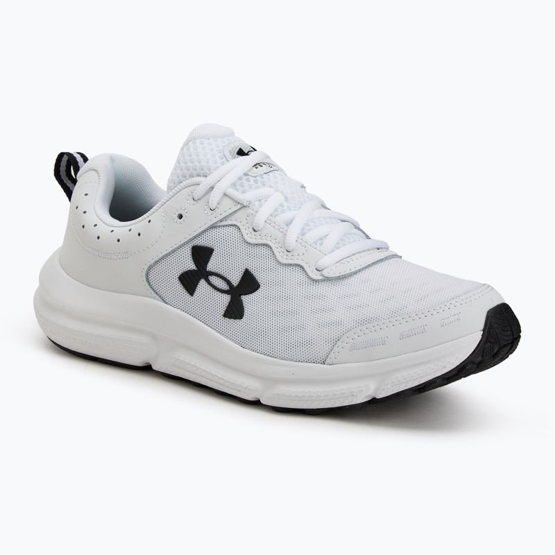 Under Armour Charged Assert 10 férfi futócipő fehér/fekete/fekete