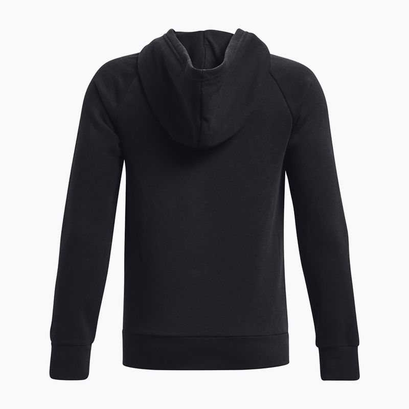 Gyerek pulóver Under Armour Rival Fleece FZ Hoodie black 2