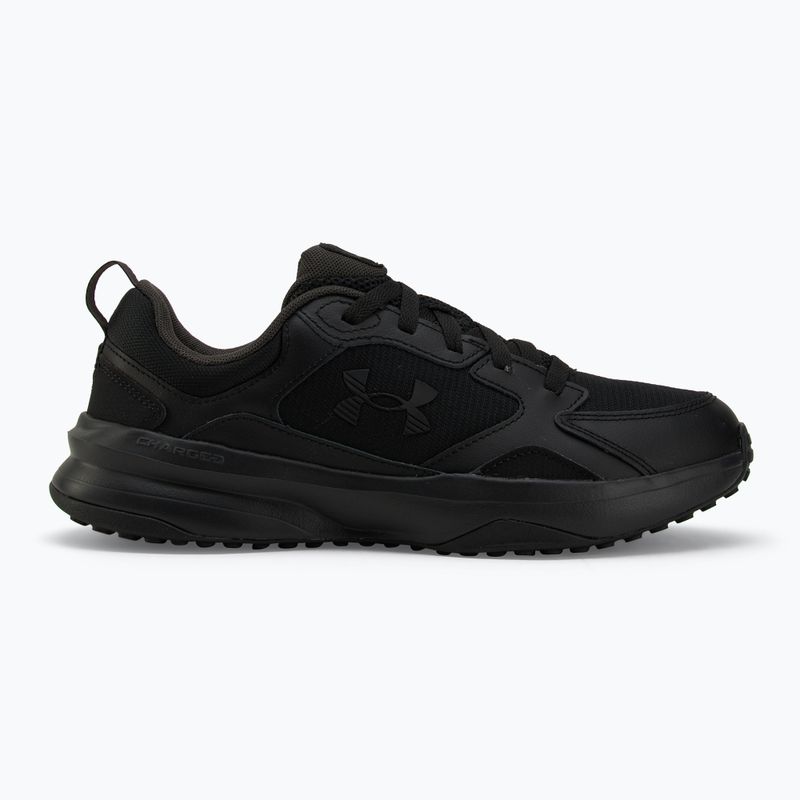 Under Armour Charged Edge férfi edzőcipő fekete/fekete/fekete 2
