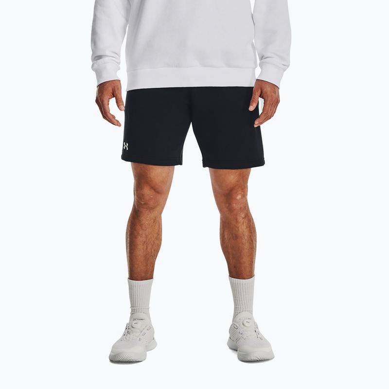 Under Armour Rival Fleece férfi edzőnadrág fekete/fehér