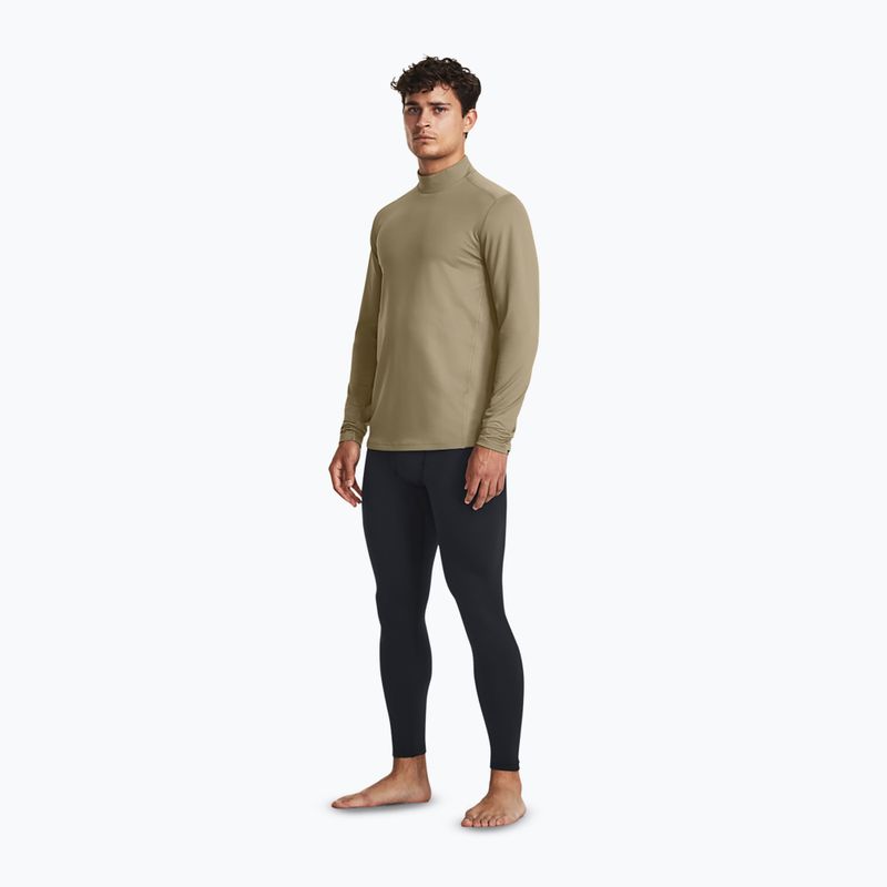 Férfi Under Armour Tactical Mock CGI Base szövetségi tan/fekete hosszú ujjú szövetségi ruha 2