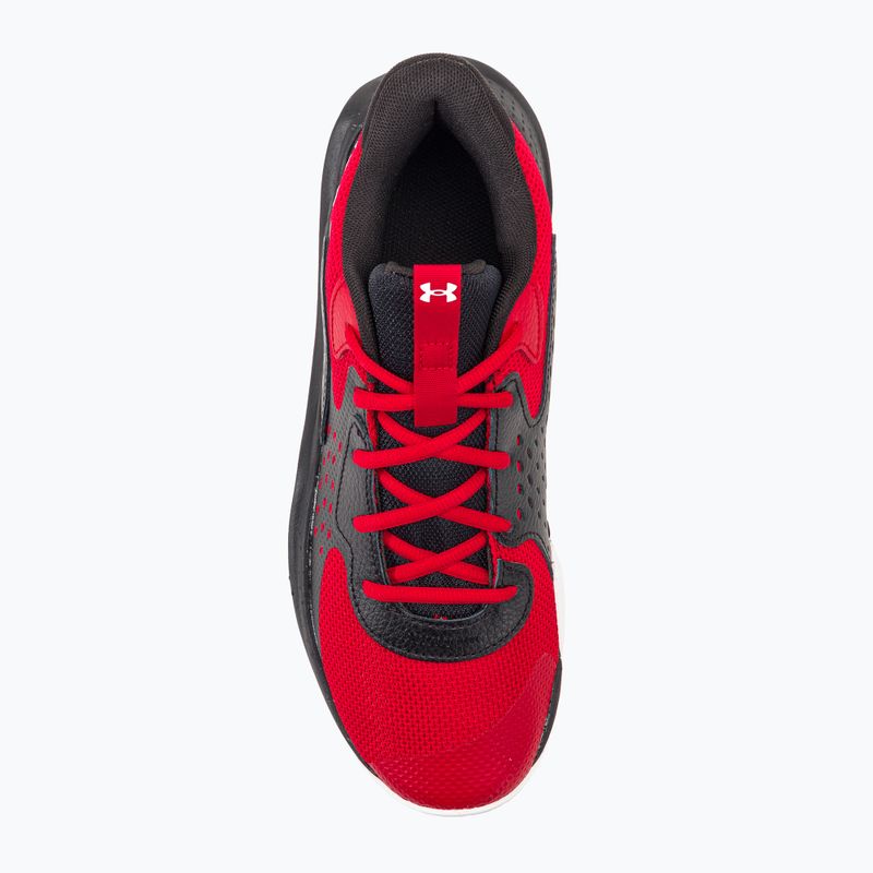 Under Armour Jet'23 piros/fekete/fehér kosárlabda cipő 6