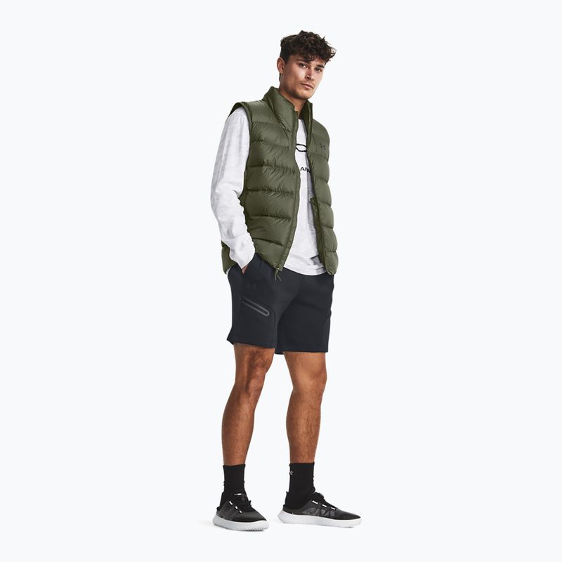 Under Armour Unstoppable Fleece férfi edzőshort black/black 2