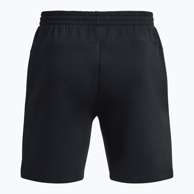Under Armour Unstoppable Fleece férfi edzőshort black/black 6