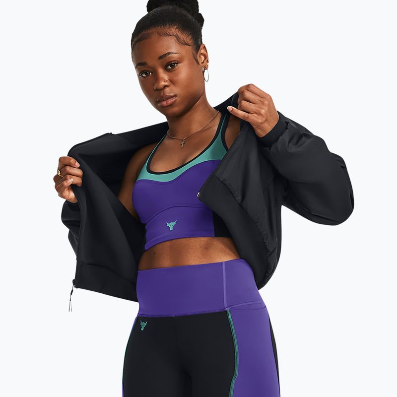 Női kabát Under Armour Project Rock Bomber black 5