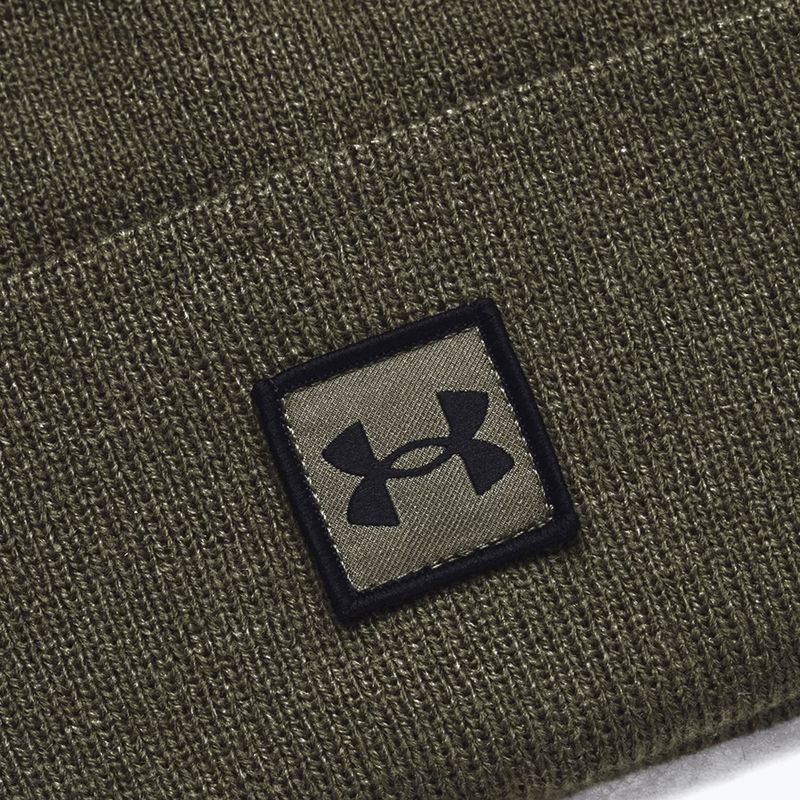 Under Armour Halftime Cuff téli sapka marine green/black színben 2