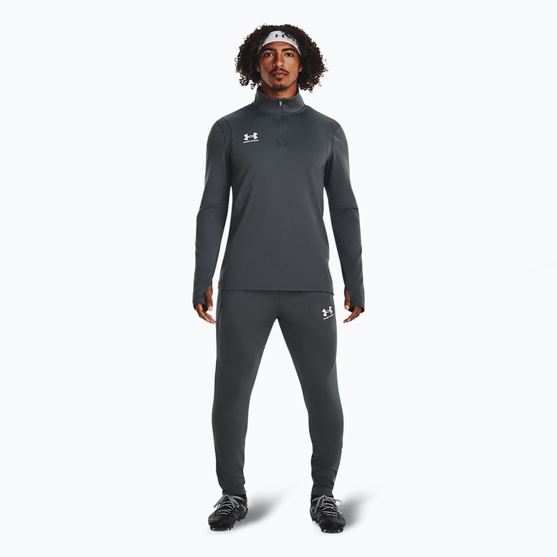 Under Armour férfi labdarúgó pulóver Challenger midlayer castlerock / fehér 2