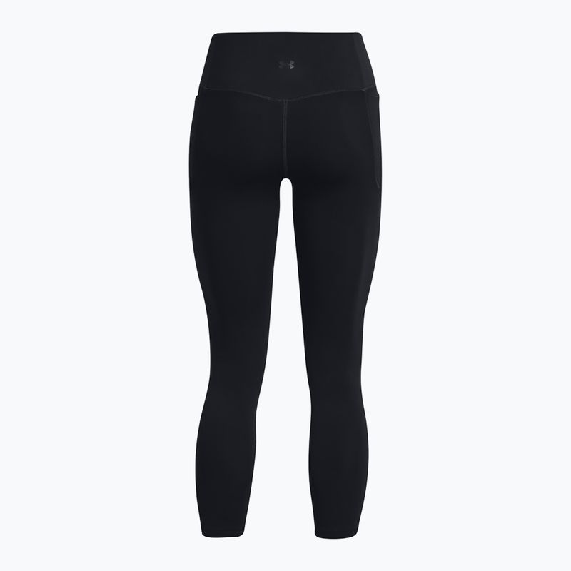 Női edzőleggings Under Armour Meridian Ankle Leg black 5
