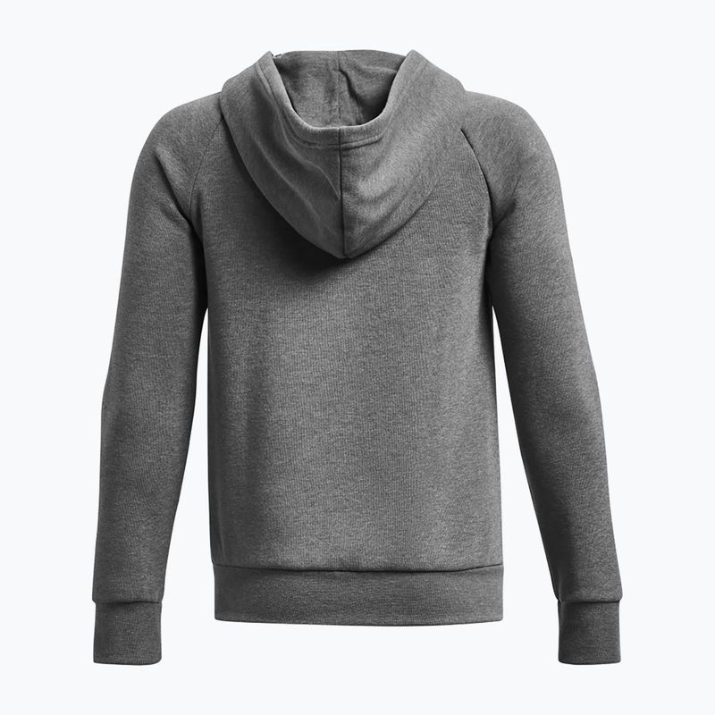 Gyerek pulóver Under Armour Rival Fleece FZ Hoodie grey 2