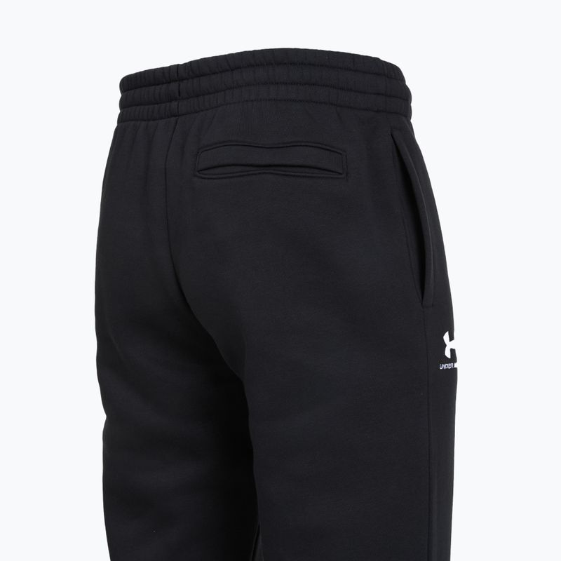 Férfi nadrág Under Armour Icon Fleece Pant black/white 4