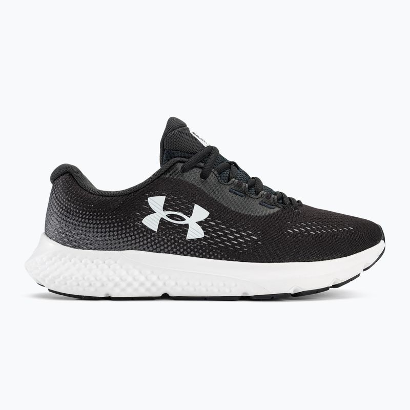 Under Armour Charged Rogue 4 fekete/fehér/fehér férfi futócipő 2