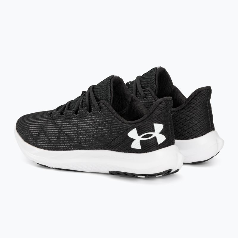 Under Armour Charged Speed Swift fekete/fehér/fehér férfi futócipő 3