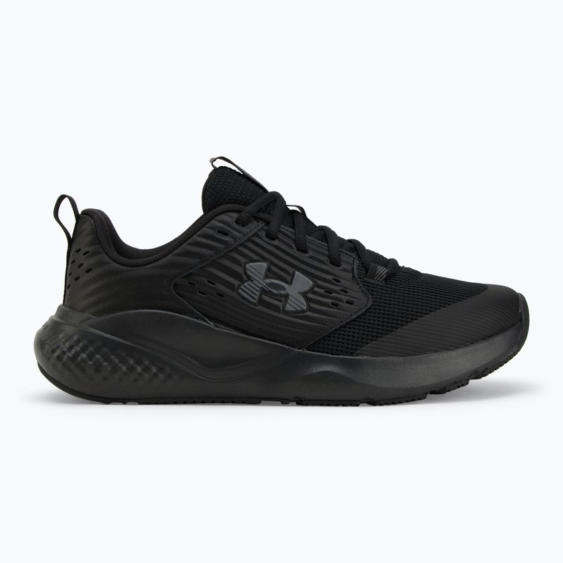Under Armour Commit 4 fekete/ultimate black/castlerock férfi edzőcipő 2