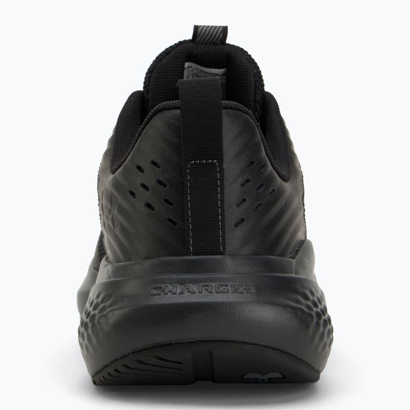 Under Armour Commit 4 fekete/ultimate black/castlerock férfi edzőcipő 6