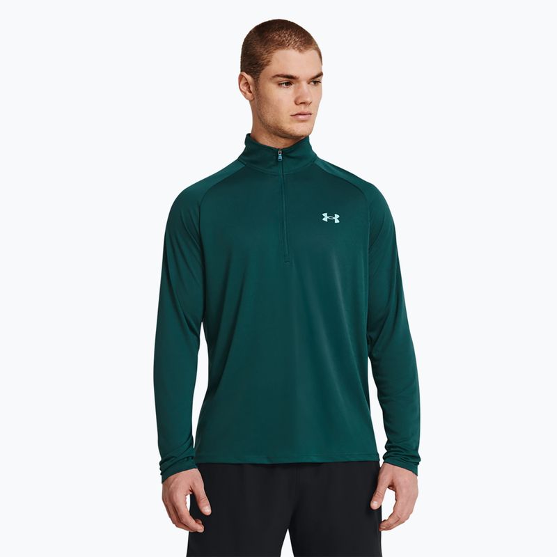 Férfi melegítőfelső Under Armour Tech 2.0 1/2 Zip hydro teal/radial turquoise