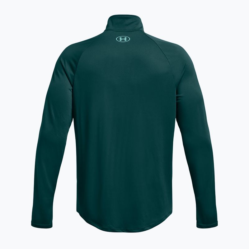 Férfi melegítőfelső Under Armour Tech 2.0 1/2 Zip hydro teal/radial turquoise 4