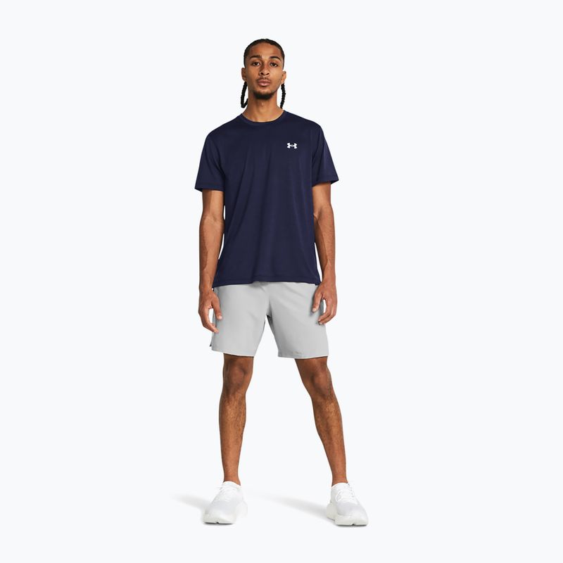 Under Armour Launch 7" férfi futónadrág mod szürke / mod szürke / fehér 2