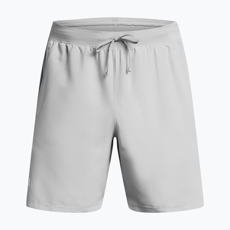 Under Armour Launch 7" férfi futónadrág mod szürke / mod szürke / fehér 6