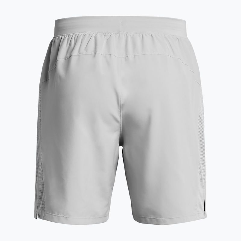 Under Armour Launch 7" férfi futónadrág mod szürke / mod szürke / fehér 7