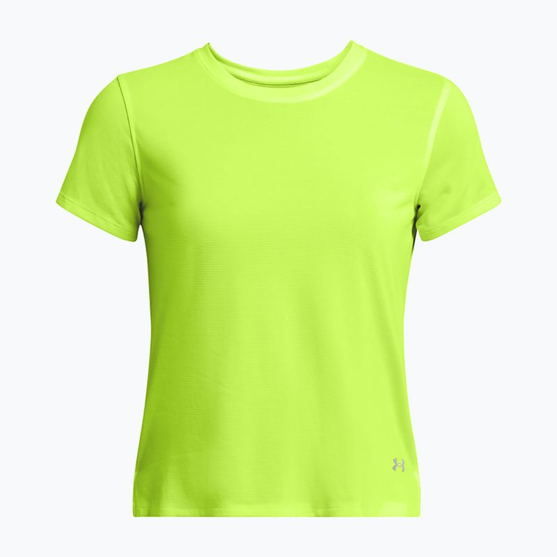Női Under Armour Launch magas láthatóságú sárga/visszaverő futópóló 4