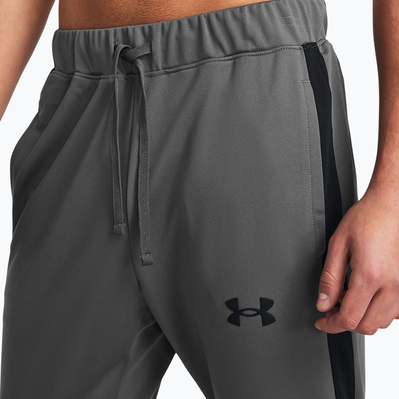 Under Armour UA Knit Track Suit castlerock/black férfi tréningruha 4