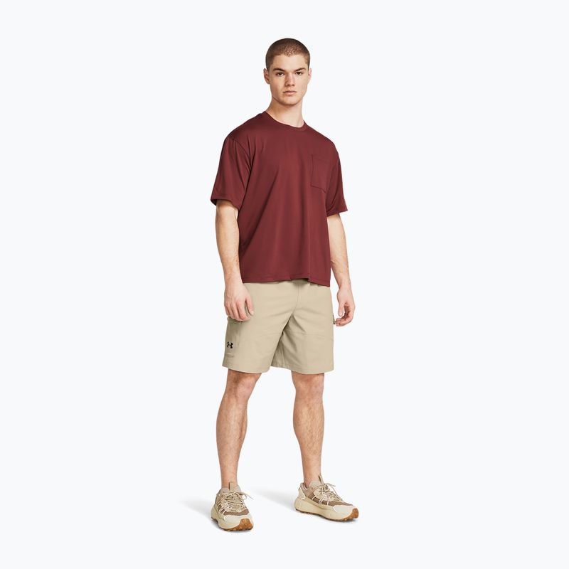 férfi edzőnadrág Under Armour Stretch Woven Cargo khaki base/black 2