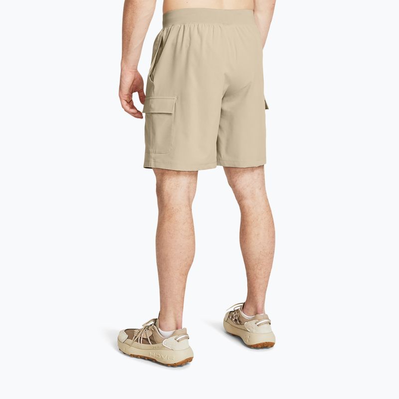 férfi edzőnadrág Under Armour Stretch Woven Cargo khaki base/black 3
