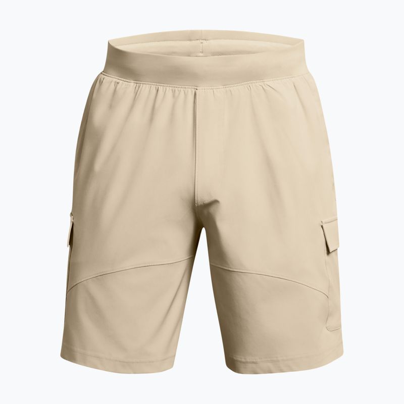 férfi edzőnadrág Under Armour Stretch Woven Cargo khaki base/black 5