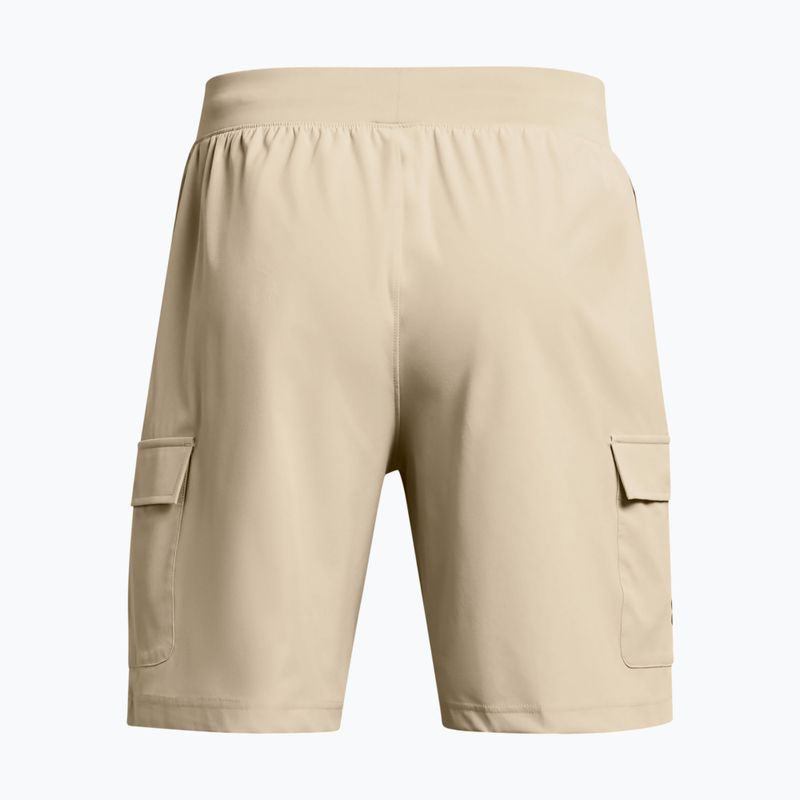 férfi edzőnadrág Under Armour Stretch Woven Cargo khaki base/black 6