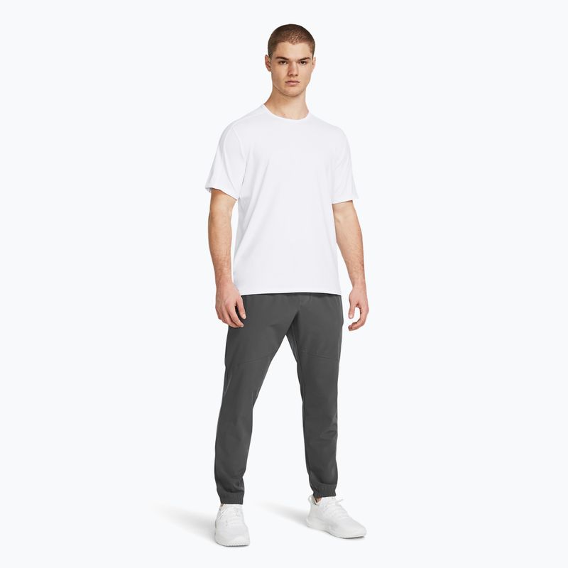 férfi nadrág Under Armour Stretch Woven Joggers castlerock/black 2