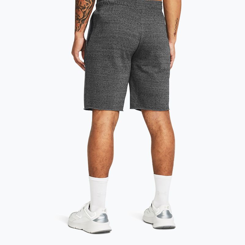 férfi edzőnadrág Under Armour Rival Terry castlerock light heather/onyx white 3